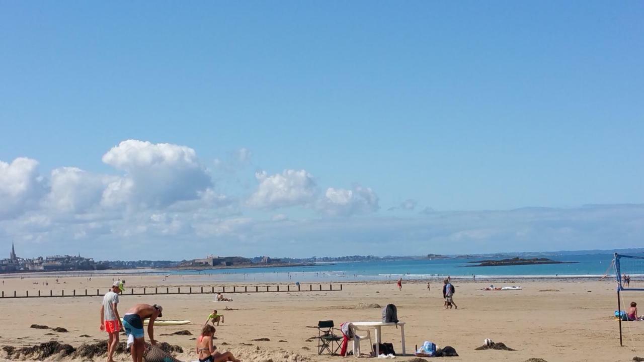T2 Terrasse De Charme A Rochebonne 400 M Plage Saint-Malo Exterior photo
